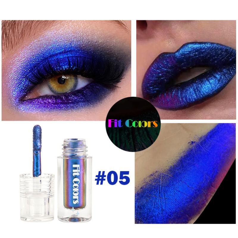 

Chameleon Liquid Eyeshadow Stick, Color Gradient Monochromatic High Pigment Liquid Eyeshadow Stick Makeup #05