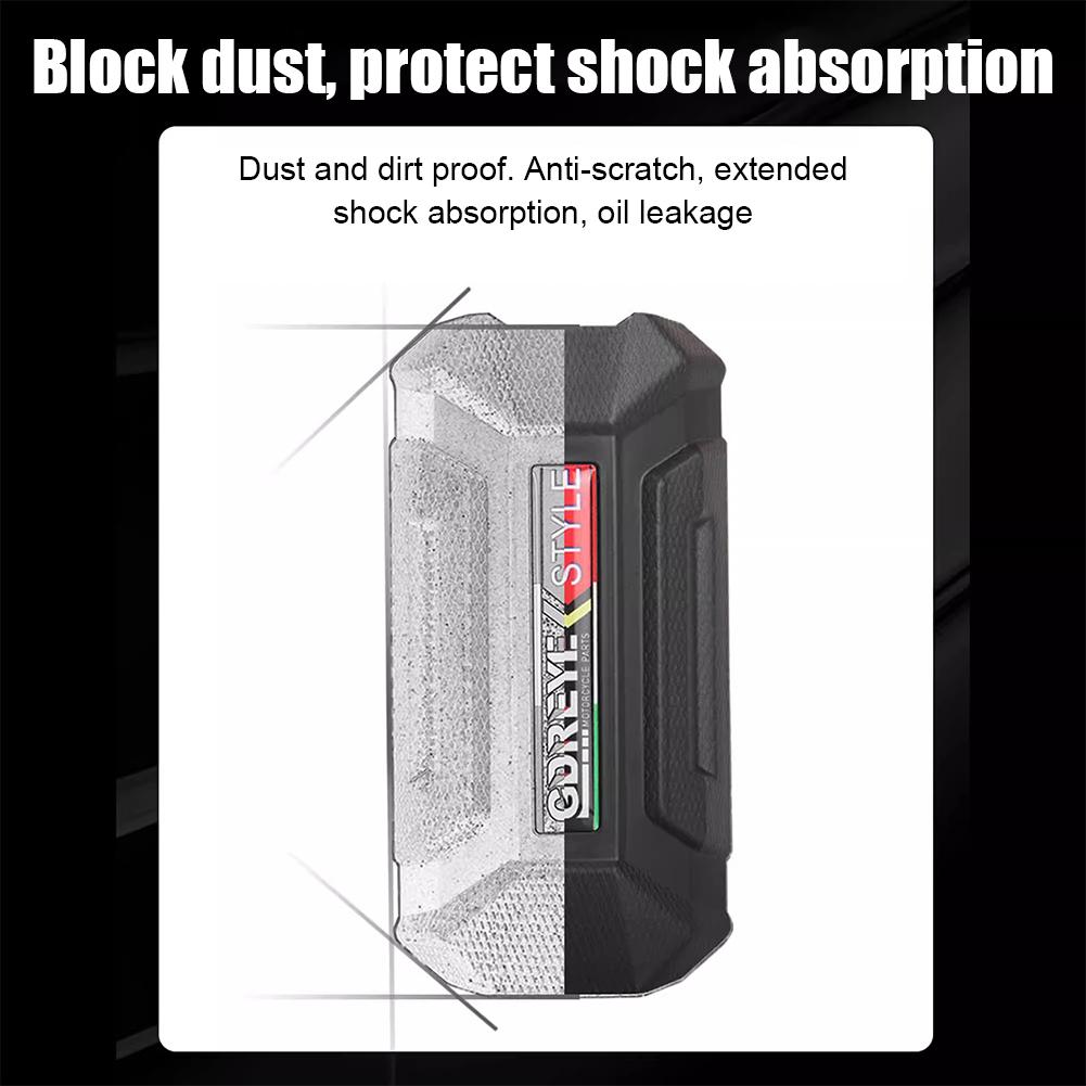 For ZONTES 368G 2025 2025 Motorcycle 368 G Front Fork Guard Shock Absorbing Protective Shell Cover Damping Strip Mudguard Fender