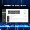 GAMAKAY X NaughShark NS68 Wireless Keyboard - Rapid Trigger (0.01mm)  8000Hz  Outemu Peach Crystal Magnetic Hot Swap 2.4GHzBluetoothUSB-C 65% Compact