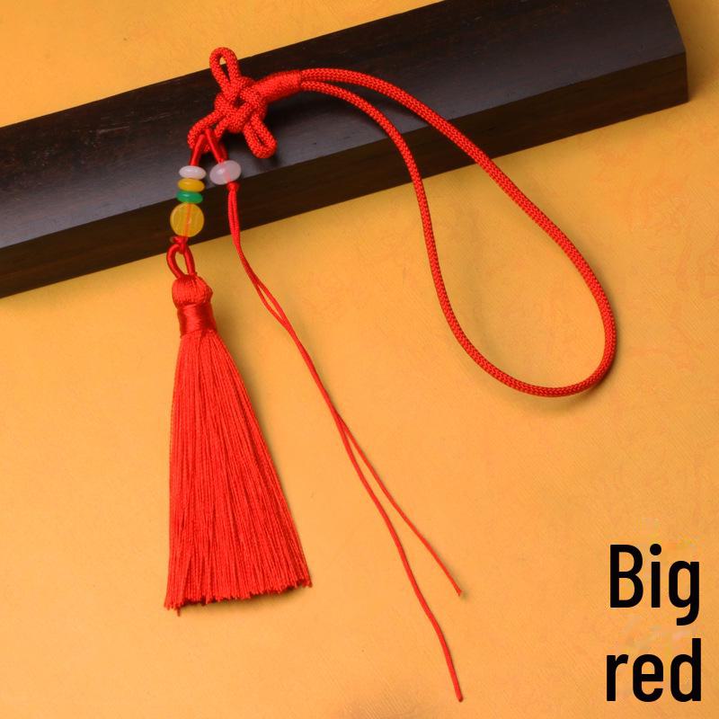 DIY Chinese Knot Tassel Lanyard for Car & Home Decoration