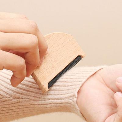 Cashmere Comb Wooden Sweater Fuzz Wool Pilling Scraper Clothes Fluff Fabric Lint Removal Cleaning Comb Brush for Cashmere Wool