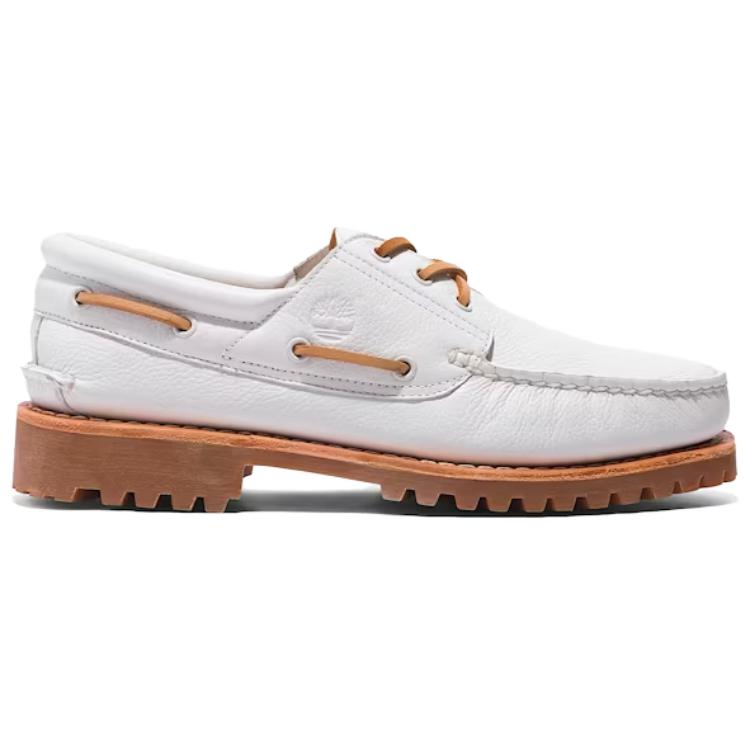 Timberland 3-Eye Casual Comfortable Durable Low-Top Lifestyle Shoes Men Sneaker White TB0A4149EM2