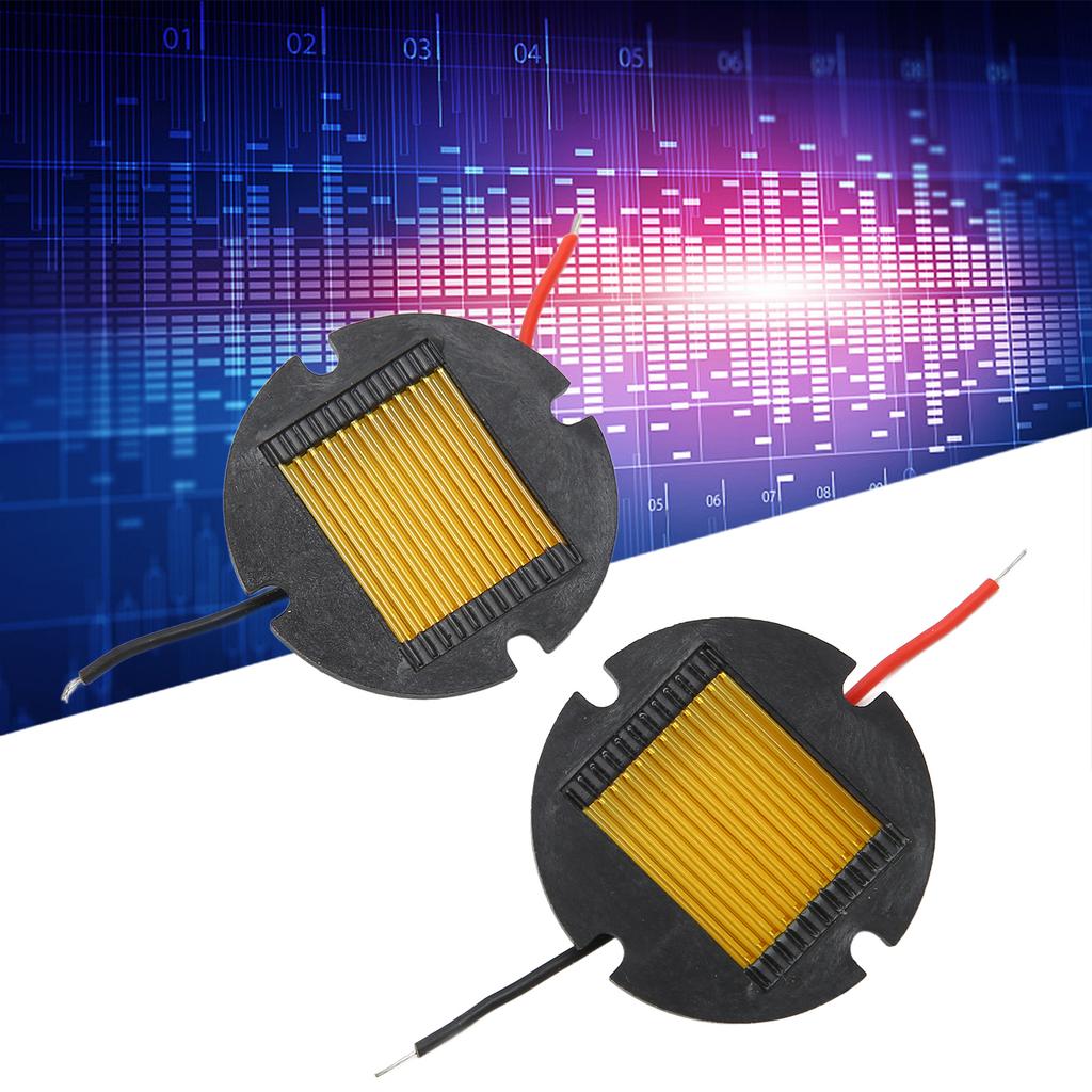Belt Tweeter Membrane Tweeter Membrane Multifunctional Round Tweeter Membrane Replacement for Speaker Mini Tweeter Membrane