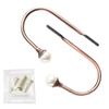 2Pcs Metal Curtain Hooks Curtain Tieback Hooks Decorative Curtain Holdbacks Window Curtain Holder Drapery Holdbacks