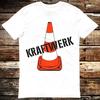 Kraftwerk Promo Release Traffic Vinyl Label T Shirt 6333