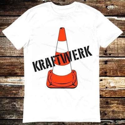 Kraftwerk Promo Release Traffic Vinyl Label T  Shirt 6333