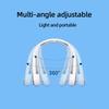 Compact Rechargeable USB Electric Neck Fan Custom Logo Cooling Air for Outdoor Sports & Car/RV Use Portable Box Installation