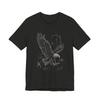 Flying Eagle Illustration Tee | Vintage Sketch, Wildlife Graphic