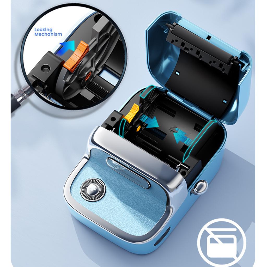 Smart Bluetooth Thermal Mini Printer for Price Labels Convenient and Efficient Commercial Sticker Printer