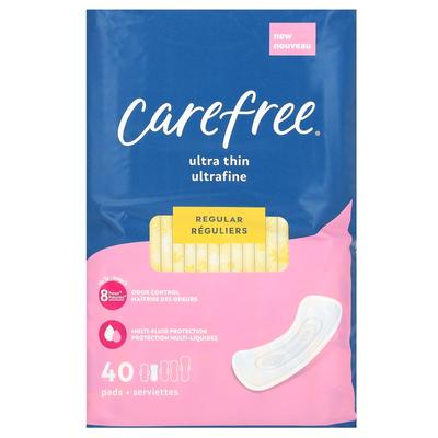 Ultra Thin, Regular, 40 Pads
