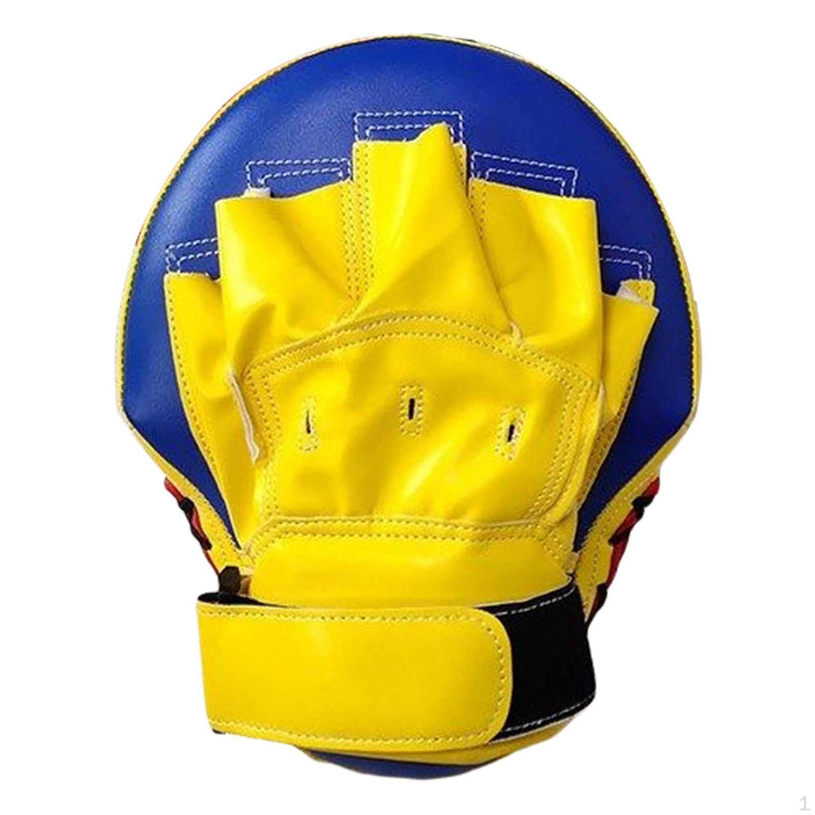 Boxing Strike Training Pads for Sports Yellow Blue