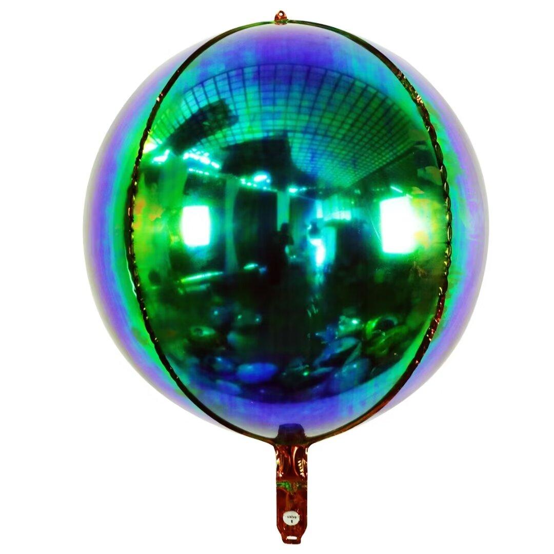 

22 Inch Colors 4D Round Foil Balloon Birthday Party Wedding Decoration Baby Shower Supplies Party Balloon Decoration 1pcs&22 inch