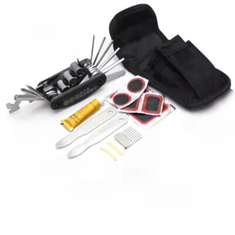 1Pc Cycling Equipment Portable Bicycle Repair Tire Repair Tool, Mountain Bike Combination Repair Kit Set