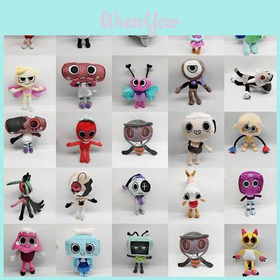 Animais de Pelúcia Dandys World Com Algodão PP Colecionáveis Multicaracteres Para Fãs de Jogos e Presentes para Crianças
