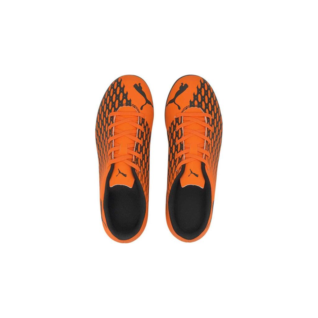 PUMA Spirit 3 TT JrSpirit 3 TT Jr Cushioning, Wear Resistant Low top Kids' Soccer Shoes Orange Black Unisex 106072-05