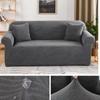 Vanntett elastisk sofatrekk for stue 1/2/3/4 seter tykk polarfleece L-formet hjørnesofatrekk Lenestolbeskytter
