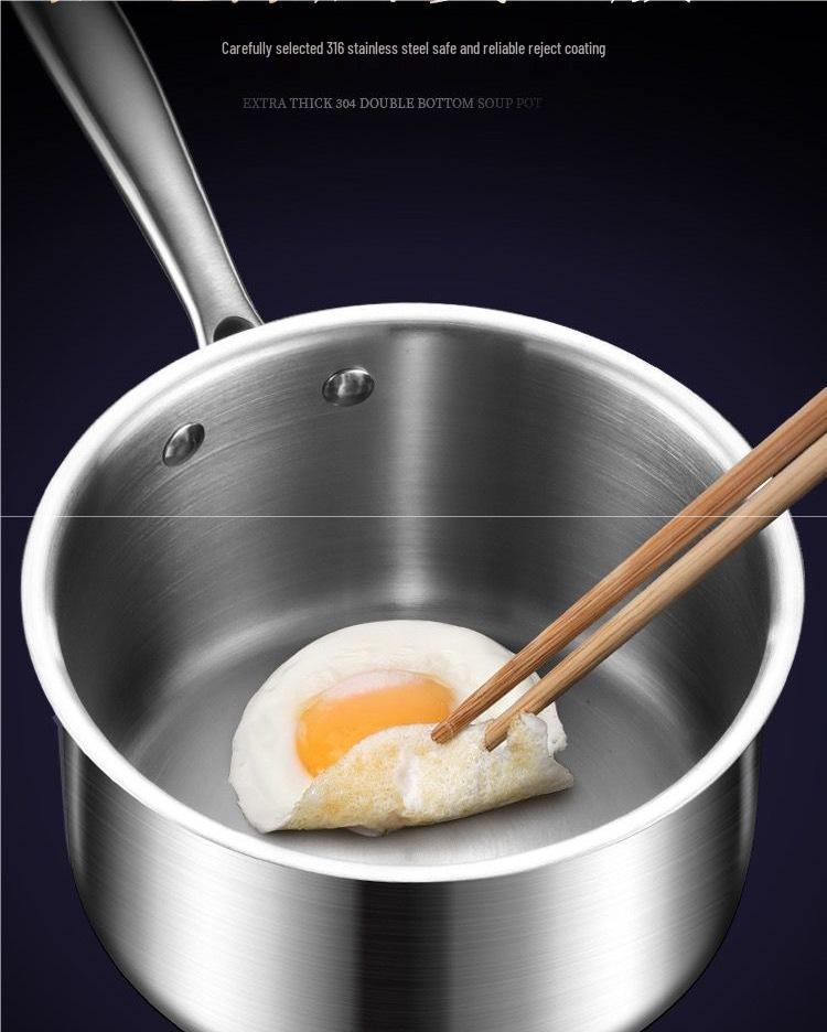 316 Stainless Steel Non-stick Milk and Baby Food Pot