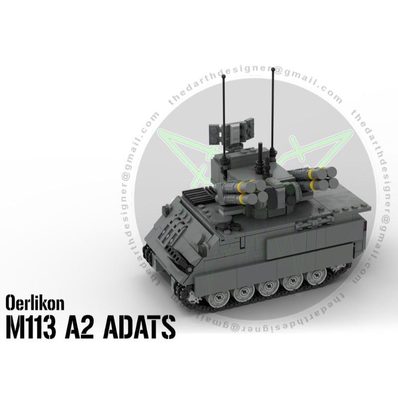 Platinum Brick BOBlock MOC-205059-2M113A2  Adats  AA/AT System