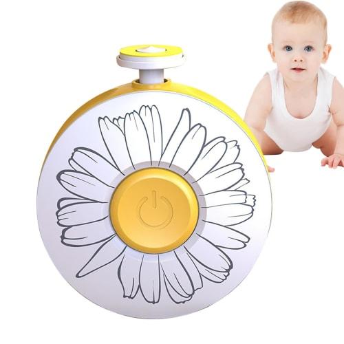 Electric Baby Nail File - Baby Nail Clippers, Safe Baby Nail Clippers | Built-in 600mAh Battery, Electric Baby Nail File, Gentle Baby Nail Clippers, S