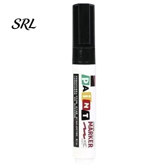 Steel And Stone Markers 12 Colors Flat Tip Paint Marker, Oil Based Broad Pen for Metal Tire Metallic Pens Glass Leather, Waterproof Quick Dry Touch Up