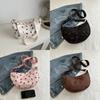 Chic 2024 New Women's Strawberry Print Sling Bag In White Black Pink Brown Colors