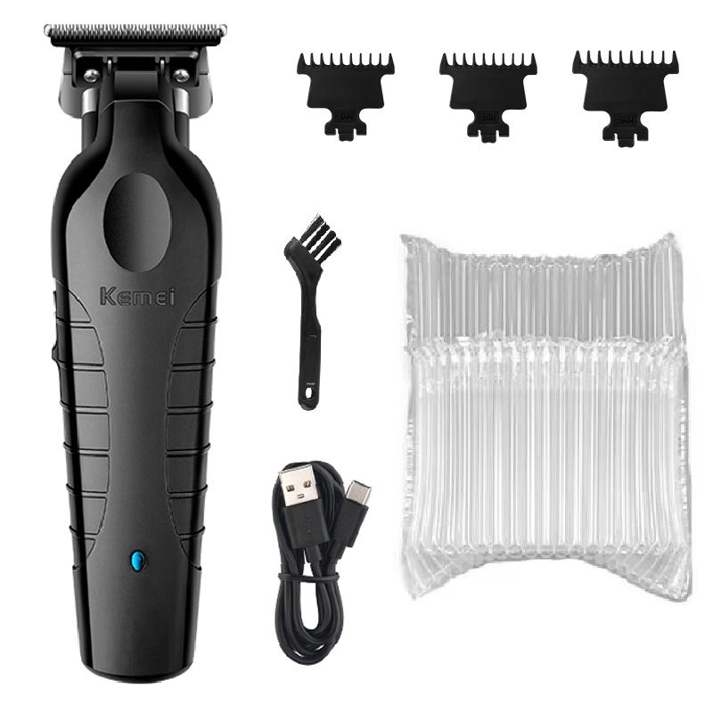 Original Kemei Professional Electric Barber Men s Hair Clipper Beard Hair Clipper Cordless Barber Rechargeable 0mm