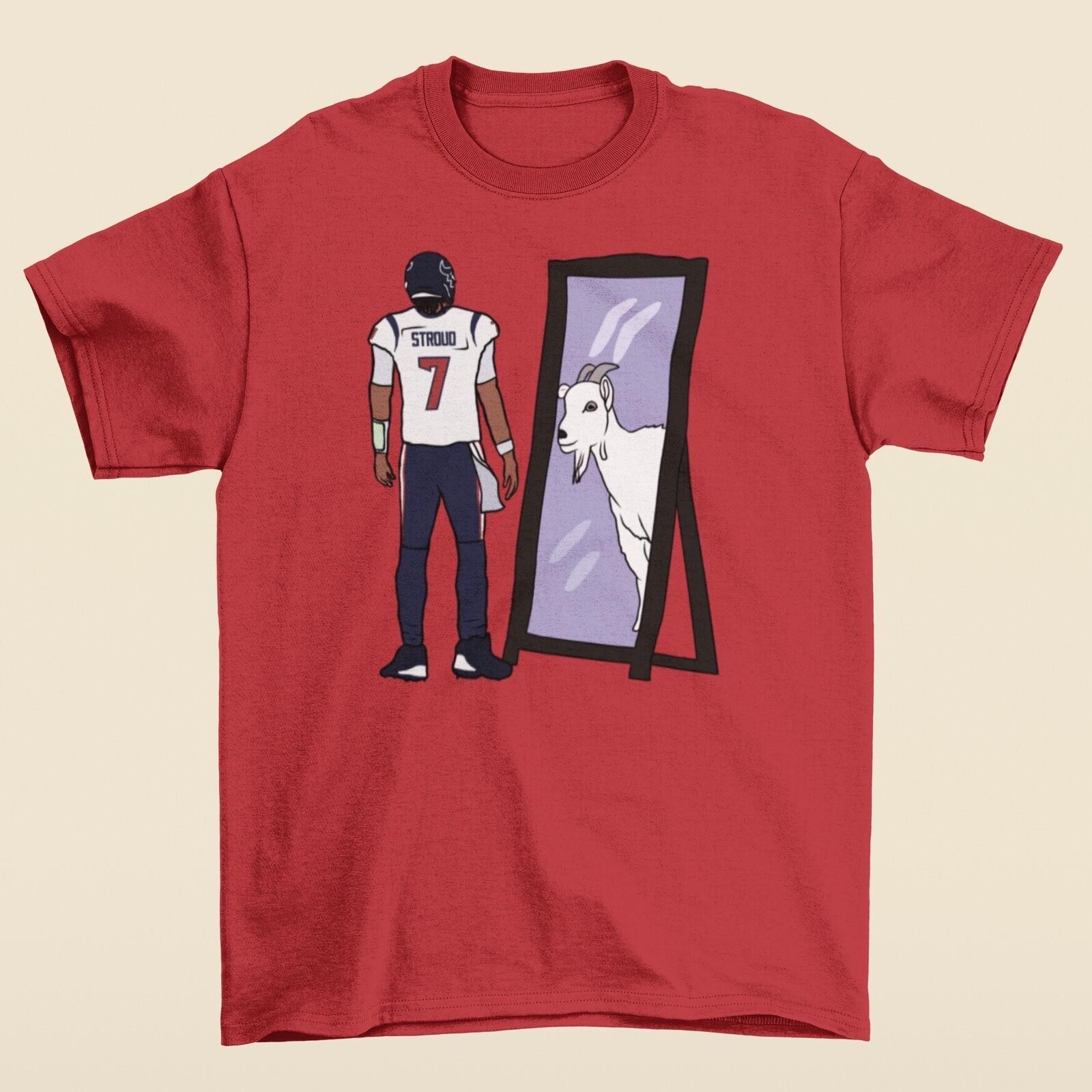 CJ Stroud Mirror GOAT T-shirt S