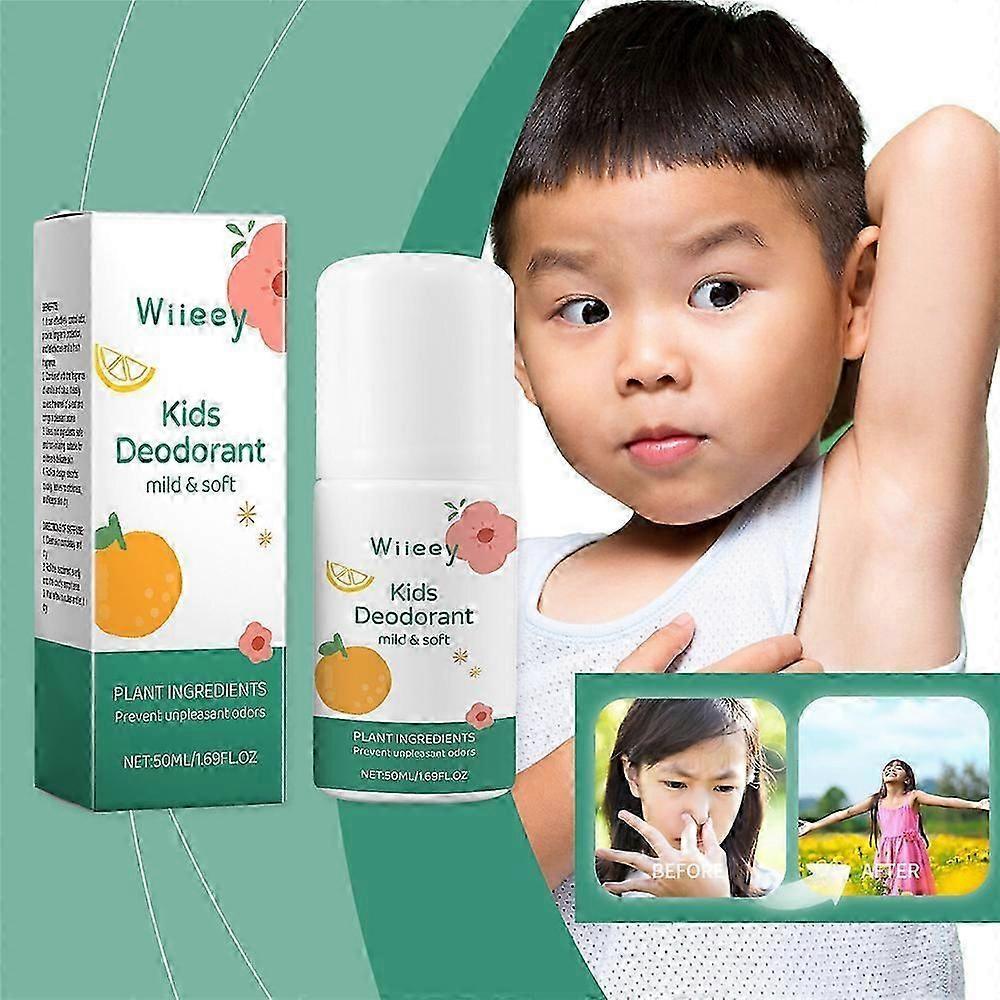Natürliches Deodorant für Kinder & Teenager Kinder Ganzkörper 50ml Deodorant