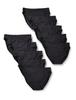 Amazon Essentials 10-Pack Breathable High-Cut Cotton Panties, Women's, Black, Size XL