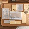 20pcs Floating Light Collector Shadow Series Laser Silver Sticker Material Pack Creative Handbook DIY Scrapbooking Aesthetic