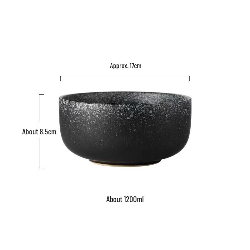 Japanese Style Ceramic Noodle Bowl