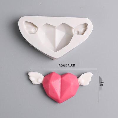 DIY Herz & Flügel Silikonform