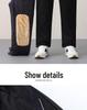 Men's Thickened Cotton Winter Trousers - Casual and Warm for Middle-Aged and Elderly Dads
