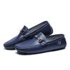 Men's Casual Loafers Flats Driving Shoes Slip-on Boat PU Shoes