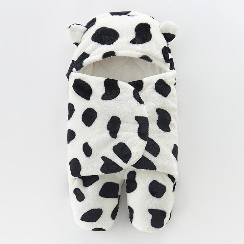 Anti-Startle Cotton Swaddle Blanket for Newborns - All-Season Baby Sleeping Bag