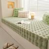 Rabbit Plush Bay Window Mat Winter  New Window Sill Mat Balcony Seat Cushion Cream Ins Wind Tatami Customization