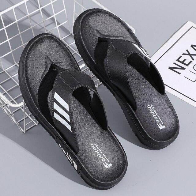 Fashion Outdoor Flip Flop Men Summer Beach Slippers Eva Soft Indoor Household Slippers Anti -Slip Cool Bathroom Shoes