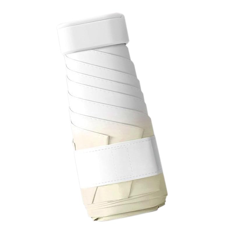 

FTELA folding umbrella folding parasol super lightweight UV cut shading heat shield folding umbrella folding parasol parasol gradation beige