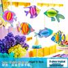 Ocean-Themed Jellyfish Hanging Decorations for Kindergarten Summer & Back-to-School