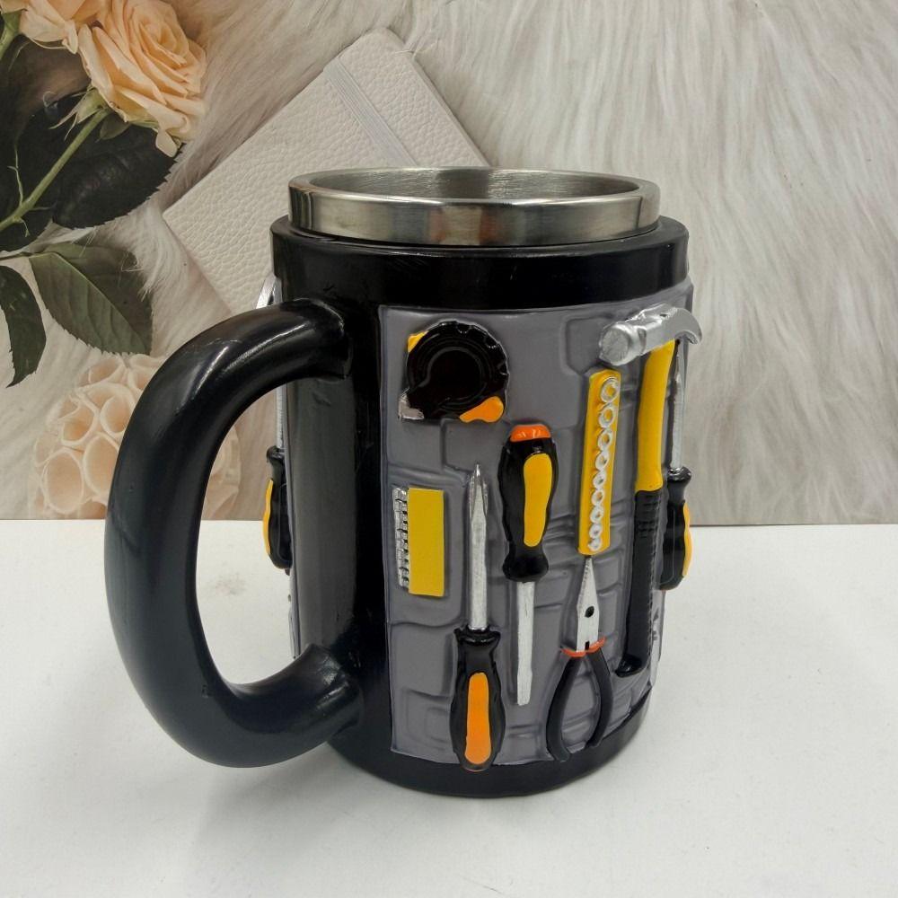 Tazza Meccanico 300ml Tazza Acqua 3D Design Creativo Cassetta degli Attrezzi Tazza Caffè Regali per Uomini