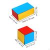 2x Geometric Shapes Blocks for School Supplies Student Homeschool Activities Large