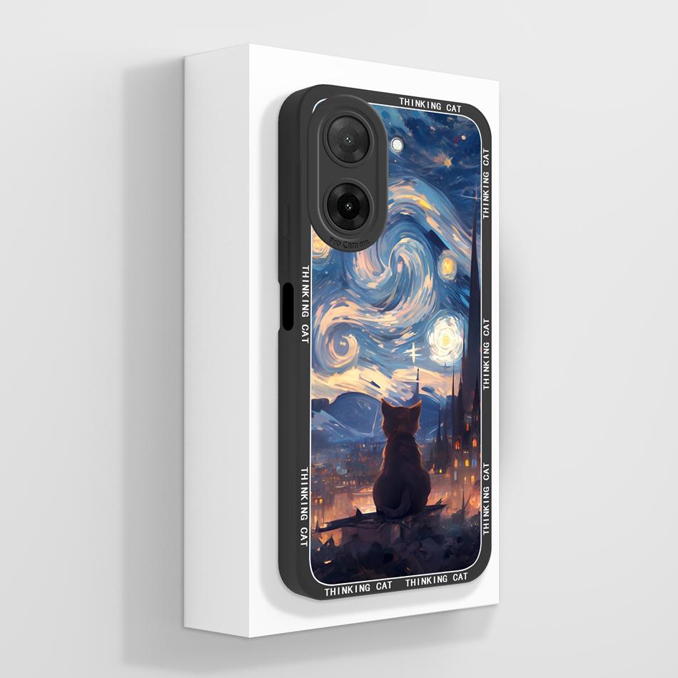 Phone Case For Redmi A5 4G Cute Creative Full Protection Funda For RedmiA5 Soft Liquid Silicone Lightweight Anti Slip Shell Capa