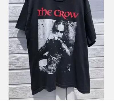 The Crow Retro T Shirt Black Tee Horror Movie Unisex Men Women S-5XL Unisex T-Shirt