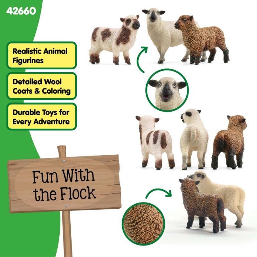 Schleich Farm World Sheep Friends 42660