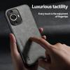 KEYSION Luxury Retro Leather Case for Huawei Nova 11 Pro Soft Silicone+PC Shockproof Phone Back Cover for Huawei Nova 11 10 Pro