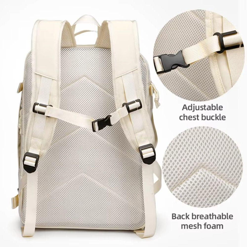 Box Style Travel Backpack Anti-Scratch Cabin Daypack Lightweight Luggage Backpack  Climbing