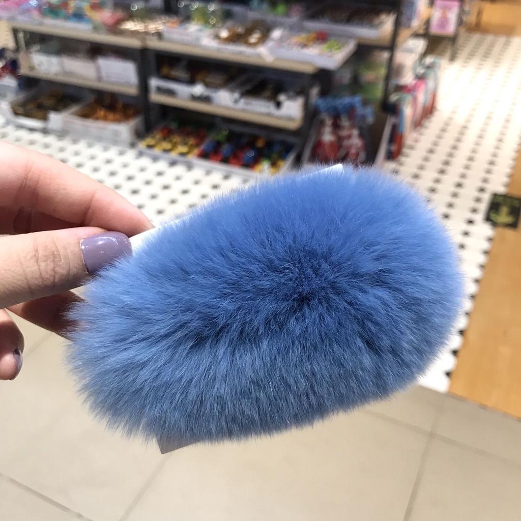 Real Rabbit Fur, Fur, Headband, Hat, Women's Autumn and Winter Forehead To Keep Warm, Going Out, Headgear, Headgear, Women's Hair Band, Plush Headband