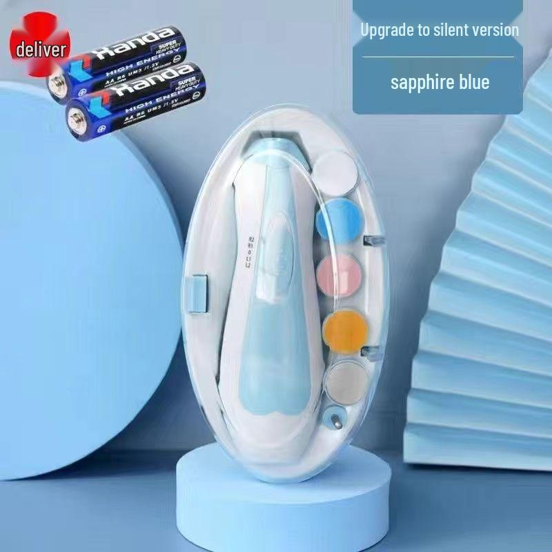 Newborn Baby Electric Nail Grinder & Clipper Set - Children's Care