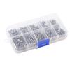 340pcs M3 Stainless Steel Screws and Nuts Assortment Kit Set Pan Head