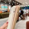 Luxus Leder strukturierte Hülle für iPhone 15 14 11 12 13 Pro MAX Mini XR X XS 7 8 Plus SE 2022 Silikon quadratischer Rahmen stoßfeste Abdeckung